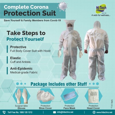 PPE Kit Full Body Coverall Suit 95 GSM - COVID-19 Health Care Products